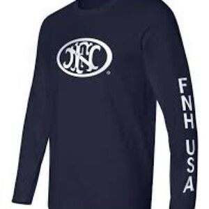Men's Navy Long Sleeve Tee